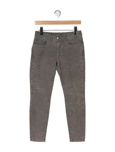 Pre-owned Closed Straight Leg Pants In Green