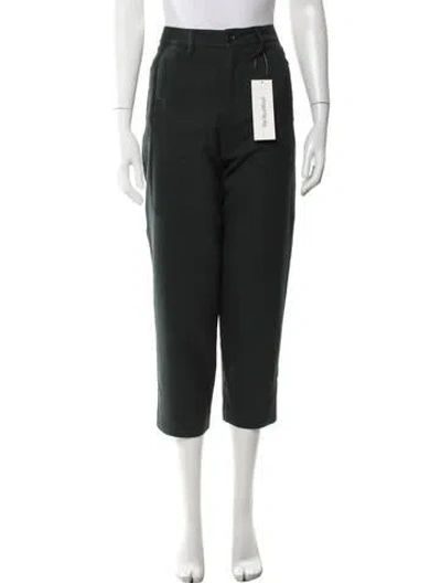 Pre-owned Closed Straight Leg Pants In Green
