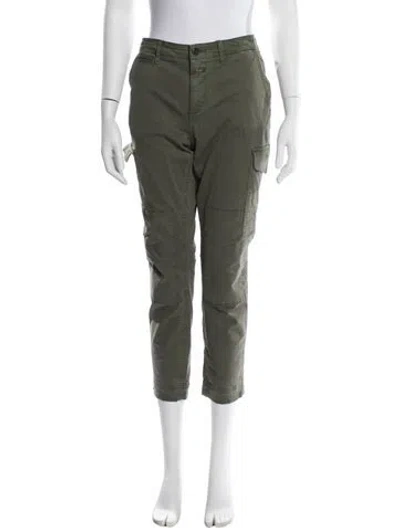 Pre-owned Closed Straight Leg Pants In Green