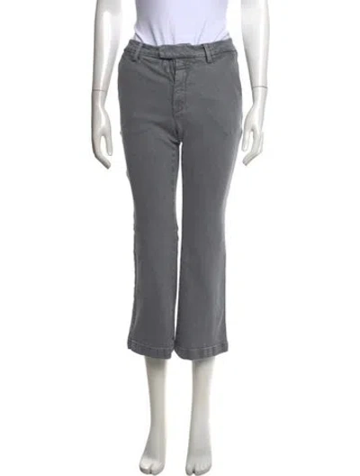 Pre-owned Closed Straight Leg Pants In Grey
