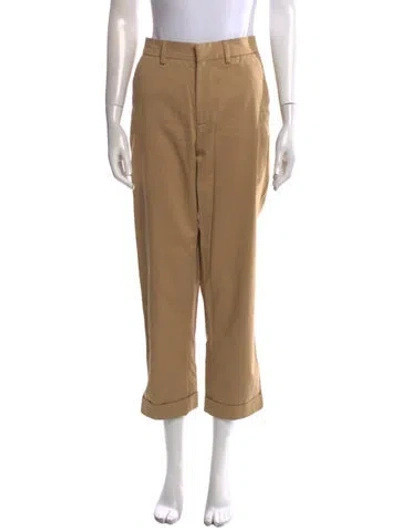 Pre-owned Closed Straight Leg Pants In Neutral