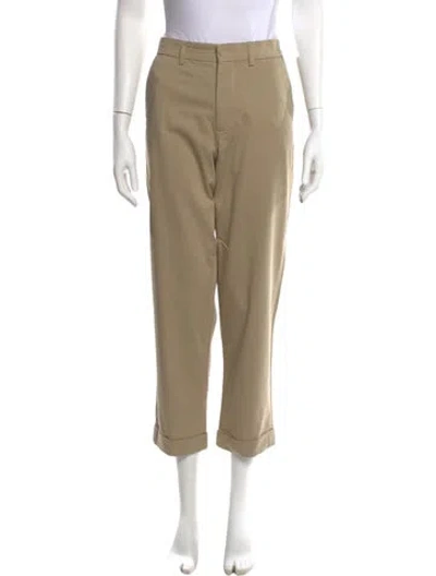 Pre-owned Closed Straight Leg Pants In Neutral