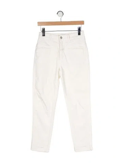 Pre-owned Closed Straight Leg Pants In Neutral