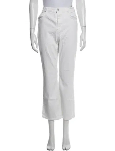 Pre-owned Closed Straight Leg Pants In Neutrals