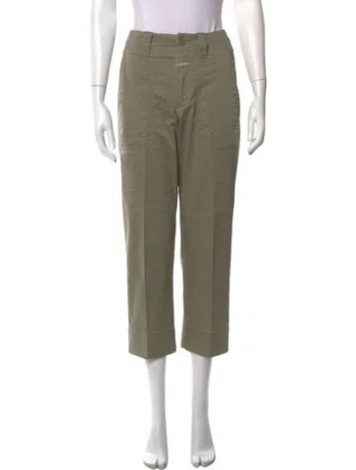 Pre-owned Closed Straight Leg Pants In Neutrals