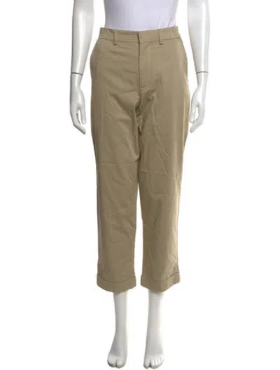 Pre-owned Closed Straight Leg Pants In Neutrals