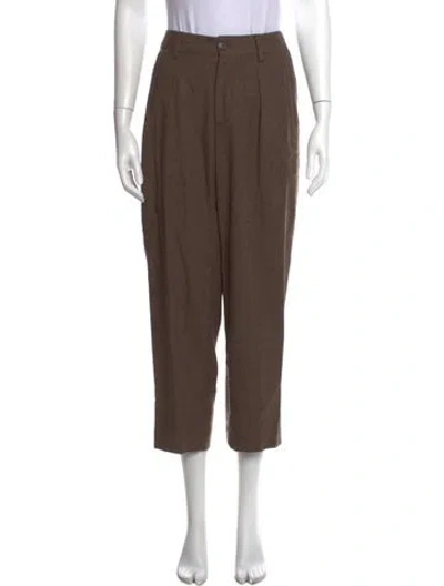 Pre-owned Closed Straight Leg Pants W/ Tags In Brown