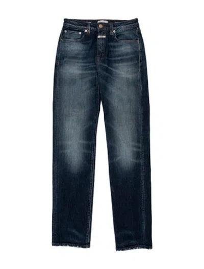 Pre-owned Closed Straight-leg Jeans In Blue