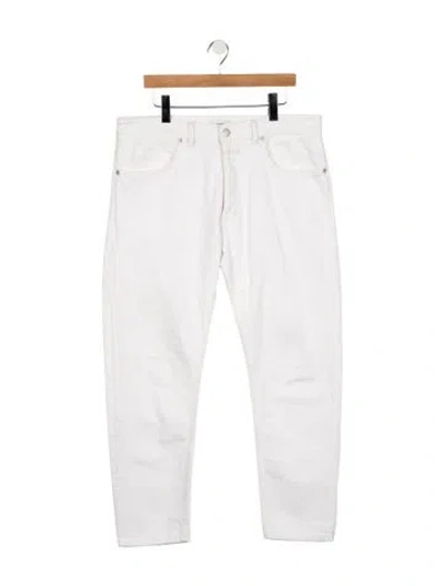 Pre-owned Closed Straight-leg Jeans In White