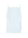 Closed Strap Top In Blue
