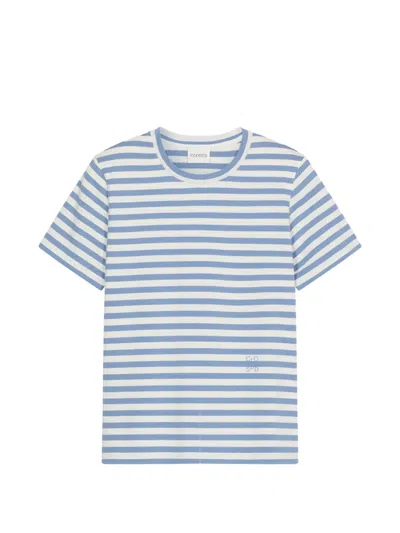 Closed Striped Basic T-shirt In Blue