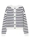 Closed Striped Button-up Cardigan In Multi