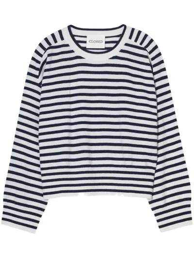 CLOSED STRIPED CASHMERE SWEATER