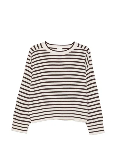 CLOSED Closed Striped Cashmere Sweater