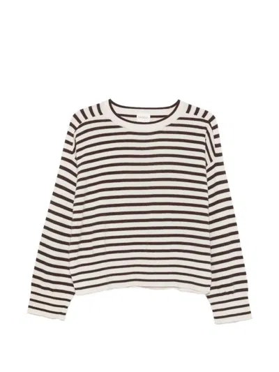 CLOSED CLOSED STRIPED CASHMERE SWEATER