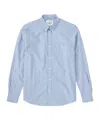 Closed Striped Cotton Shirt In Blue