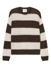 Closed Striped Crew-neck Sweater In Multi