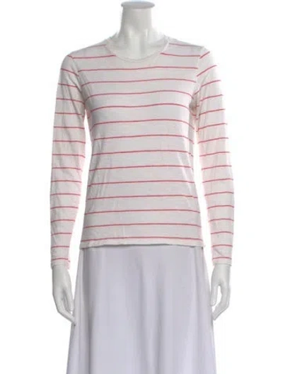 Pre-owned Closed Striped Crew Neck T-shirt In Multi