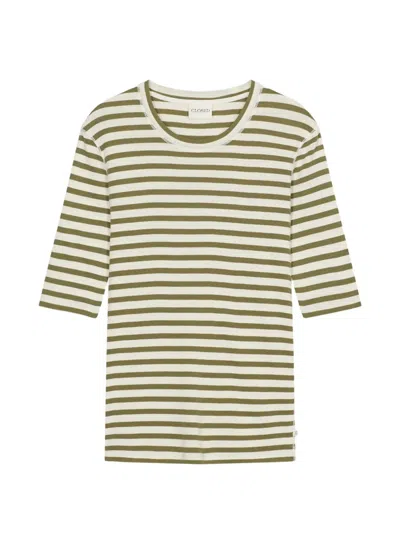 Closed 스트라이프 크루넥 티셔츠 In Multi