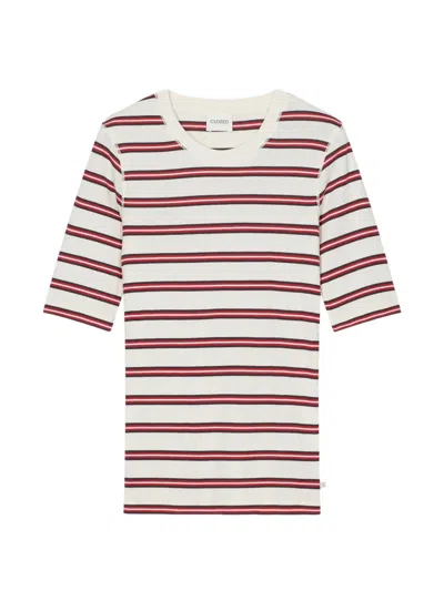 Closed Striped Short-sleeve T-shirt In Multi