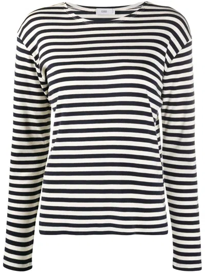 Closed Striped T-shirt In Black