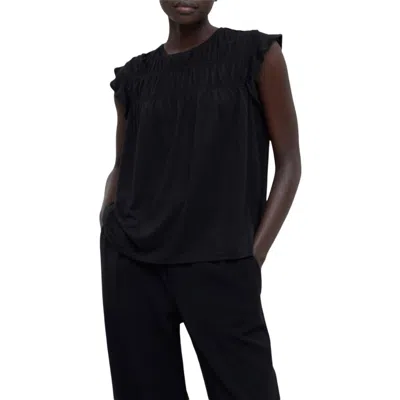 Closed T-shirt With Frills In Black