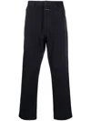 Closed Navy Blue Atelier Tapered Pants In Blau