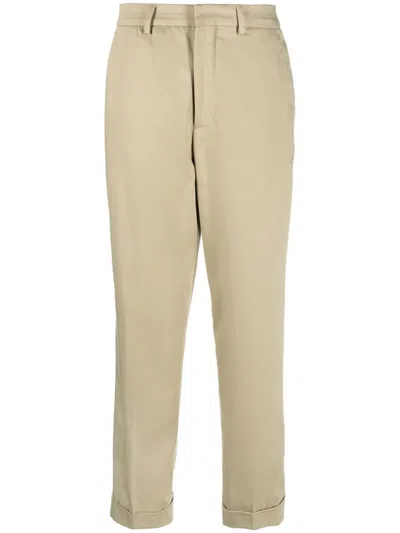 Closed Tailored High-waisted Trousers In Neutrals