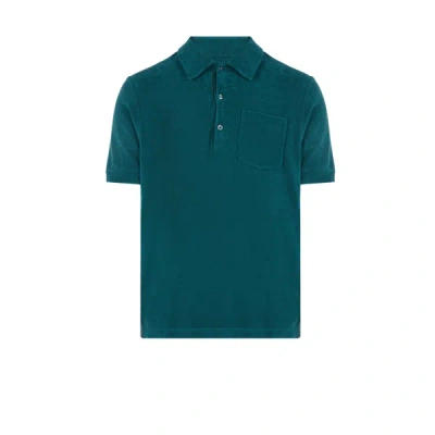 Closed Textured Cotton Shirt In Green