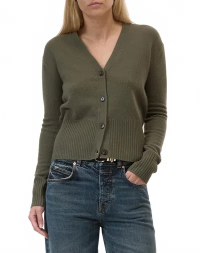 Closed The V-neck Sweater In Dark Green
