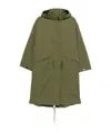 Closed Tie-dye Long Sleeve Windbreaker In Green