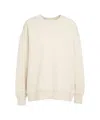 Closed Timeless Crew Neck Sweatshirt With Oversized Silhouette In Neutral