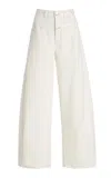 Closed Tori-x Rigid High-rise Barrel-leg Jeans In White