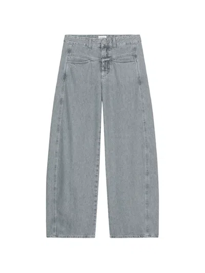 Closed Tori-x Front-pocket Jeans In Gray