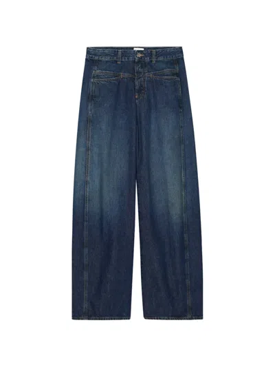 Closed Tori-x Wide-leg-jeans In Blue