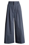 Closed Trona Crop Wide Leg Pants In Space Blue