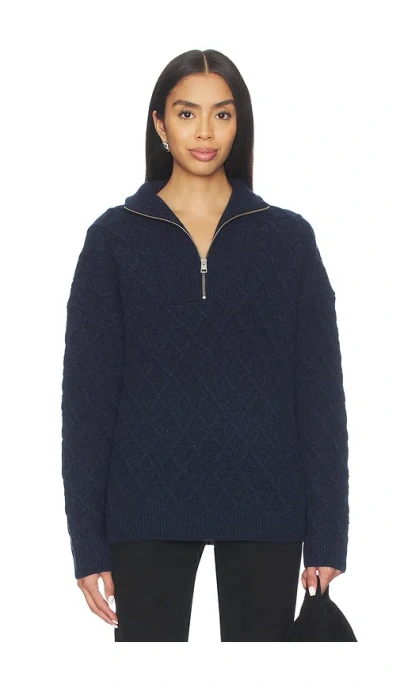 Closed Troyer Long Sleeve In Black