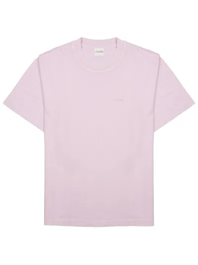 Closed T-shirt Con Logo In Pink