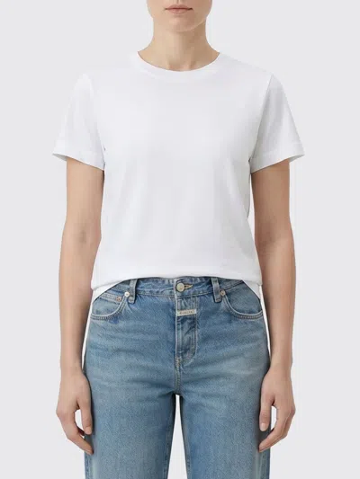 Closed T-shirt Woman In White