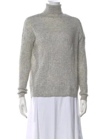 Pre-owned Closed Turtleneck Sweater In Gray