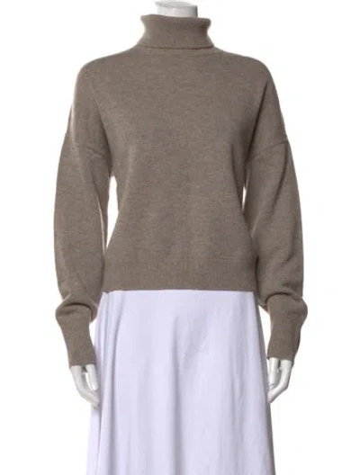 Pre-owned Closed Turtleneck Sweater In Neutrals
