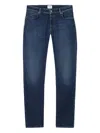 Closed Cooper Tapered Fit Stretch Jeans In Blue