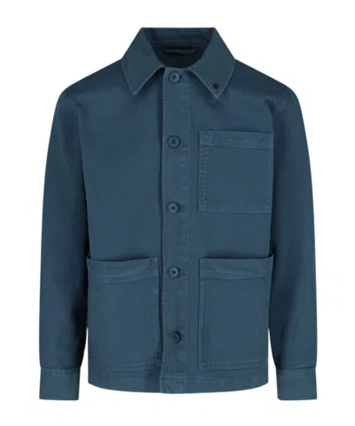 Closed Utility Jacket In Blue