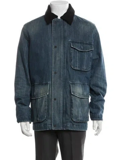 Pre-owned Closed Utility Jacket In Blue