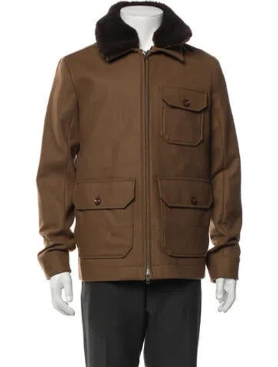 Pre-owned Closed Utility Jacket In Brown