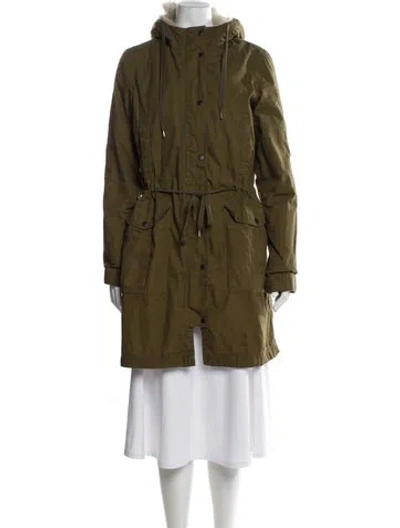 Pre-owned Closed Utility Jacket In Green