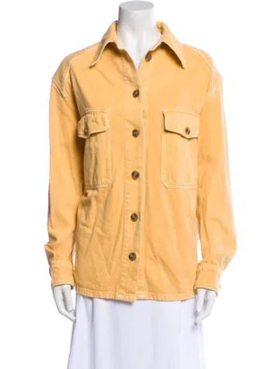 Pre-owned Closed Utility Jacket In Orange