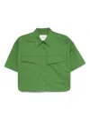 Closed Poplin Shirt In 647 Matcha Green