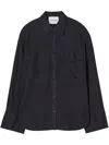 Closed Utility-hemd In Schwarz