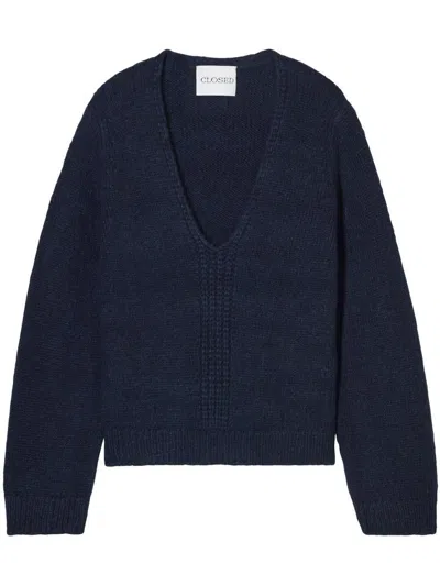CLOSED CLOSED V NECK KNIT